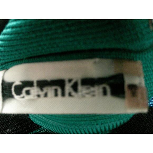 Calvin Klein Womens Large Multicolor Colorblock Sleeveless Sheath Dress - Picture 5 of 8